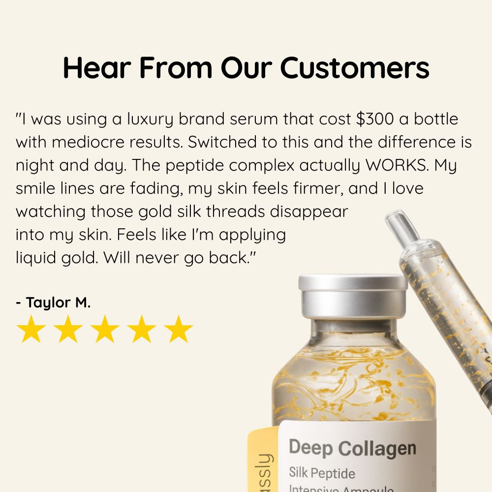 Glassly Silk Peptide Ampoule